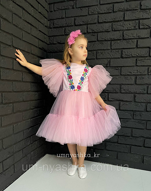 Дитяча святкова вишита сукня Єва Кривий Ріг - фото 1