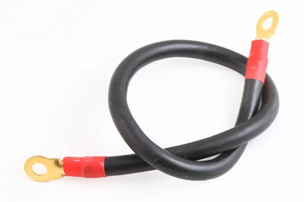 Провод массы грузовой в изоляции 60см S50мм пассивированный разъем 1.6мм под болт d10мм Винница - изображение 1