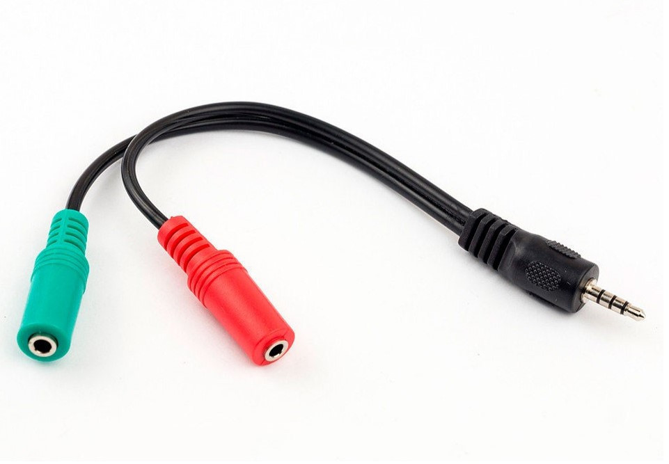 Переходник 3.5мм 4-pin микрофон + наушники Cablexpert CCA-417 Киев - изображение 2