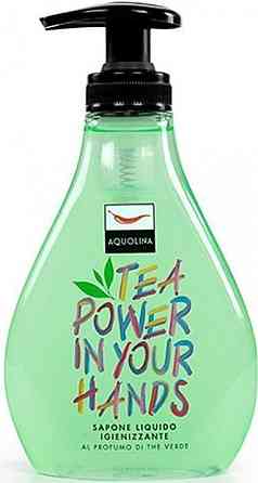 Рідке мило Aquolina Tea Power In Your Hands Sapone Liquido Igienizzante 250ml Слов'янськ