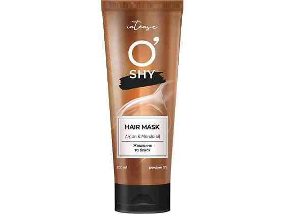 Маска для волосся 200 мл Intense ArganMarula Oil ТМ OSHY Київ