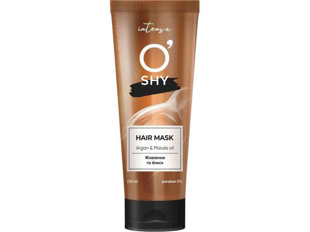 Маска для волосся 200 мл Intense ArganMarula Oil ТМ OSHY Київ - фото 1