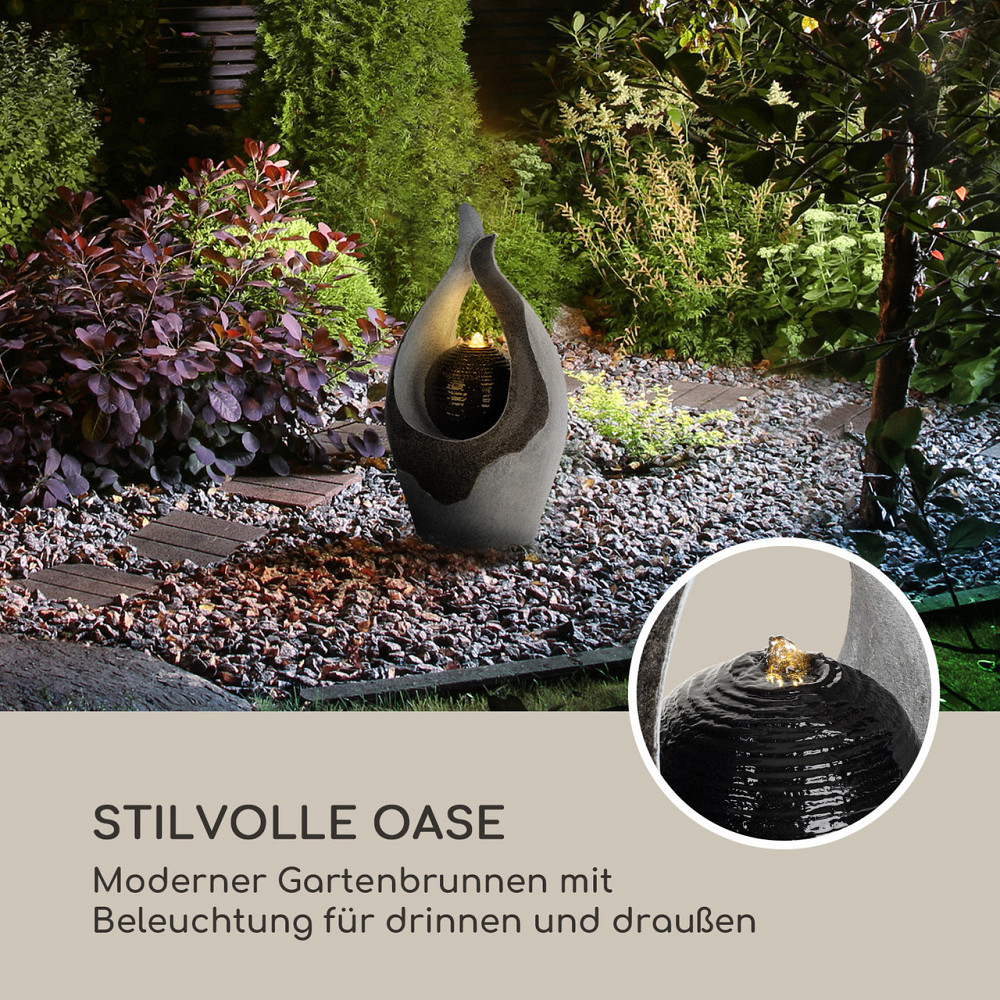 Садовый фонтан Noblino 7W Светодиодное освещение из полирезины (Германия, читать описание) Ровно - изображение 2