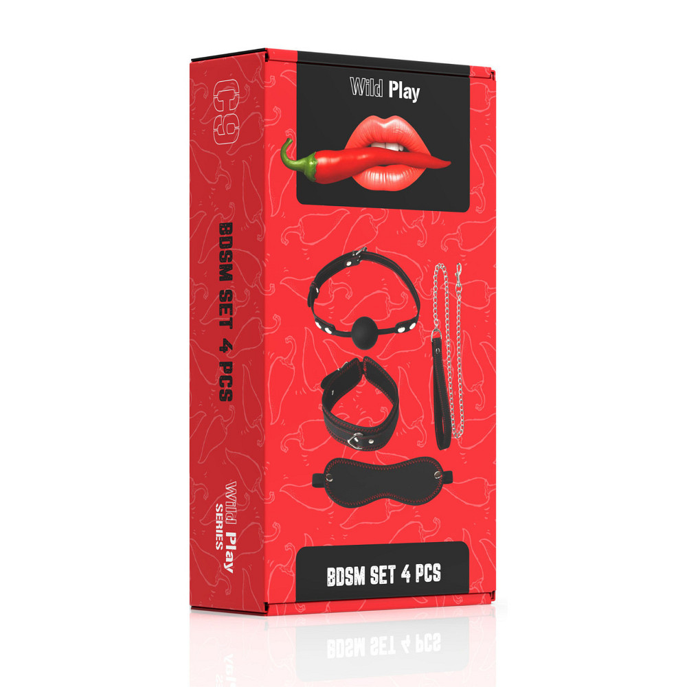 Набір БДСМ - Erospace Wild Play BDSM Set 4 pcs C9 Sex Aura Київ - фото 1