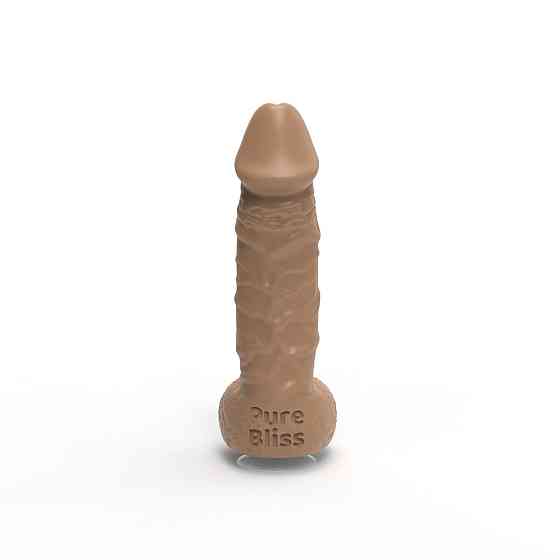 Мыло член на присоске Pure Bliss BIG коричневое, 18 см Sex Aura Киев
