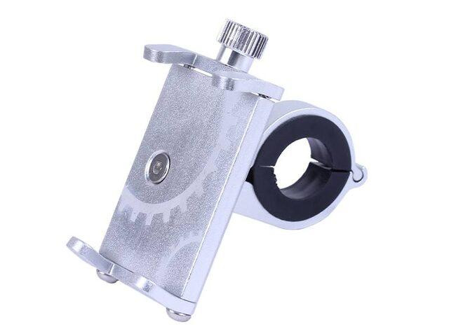 Держатель телефона HFCM-09 (крепление на руль), алюминий, серебро Мукачево - изображение 3