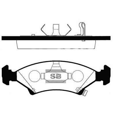 Гальмівні колодки HI-Q SP1063 Вінниця