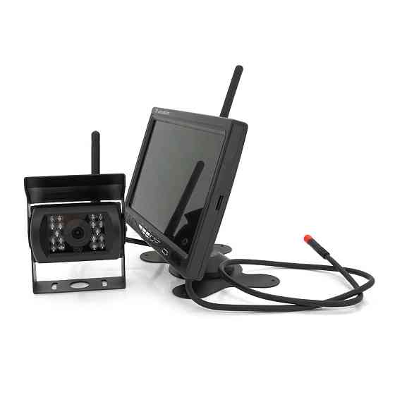 7-дюймовый автомобильный HD ЖК-дисплей на две камеры, 24V, расширение 420TVL, угол линзы 120° Киев