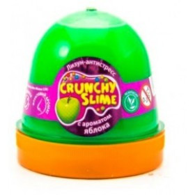 Лизун-антистрес TM Mr.Boo Crunchy slime Яблуко 120г., шт Київ - фото 1