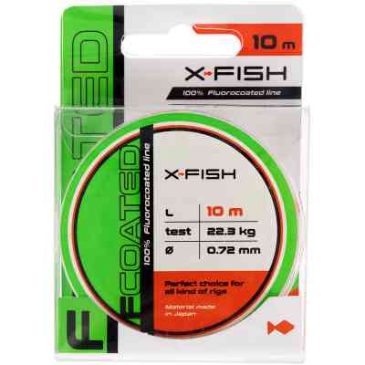 Флюорокарбон X-Fish FCoated 10m 0.72mm 22.3kg (1917.01.38) Вінниця