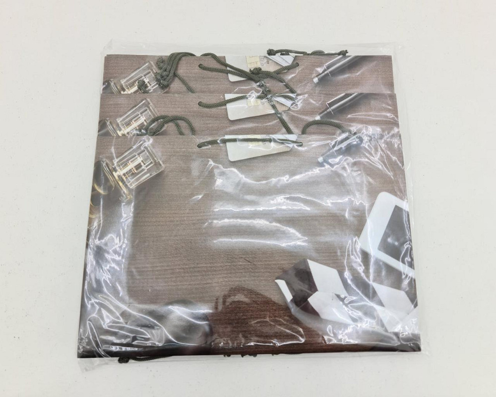 Паперовий великий горизонтальний пакет 36/22/10 (артBG-113) (12 шт.) Харків - фото 4