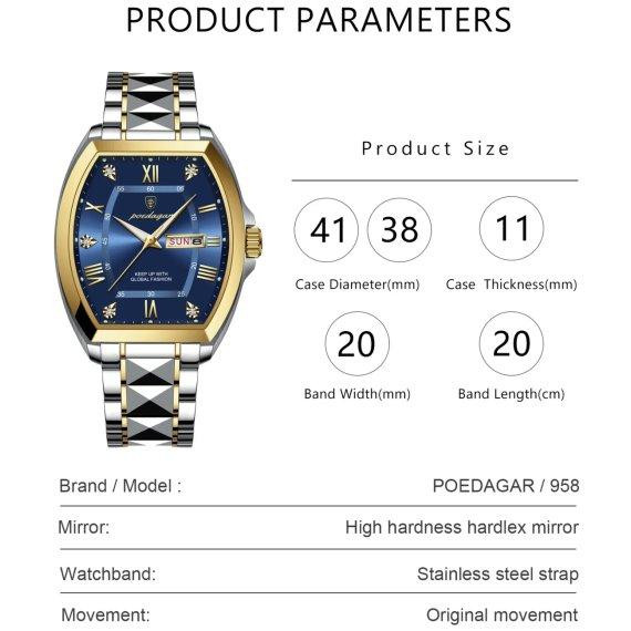 Мужские наручные часы Poedagar Respublika Винница - изображение 6