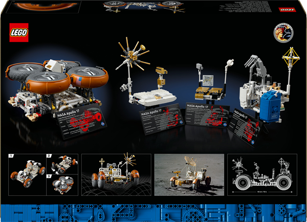 Конструктор LEGO Technic Місячний автомобіль NASA Apollo 1913 деталей (42182) Харьков - изображение 13
