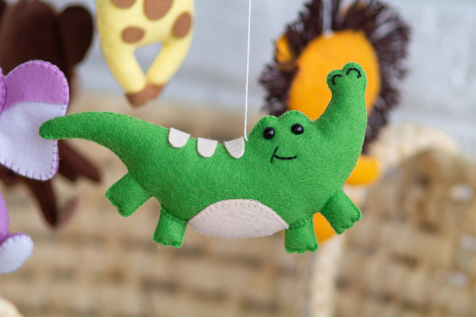 Музичний мобіль WoolyFox«Африка» з 35 мелодіями Киев - изображение 2