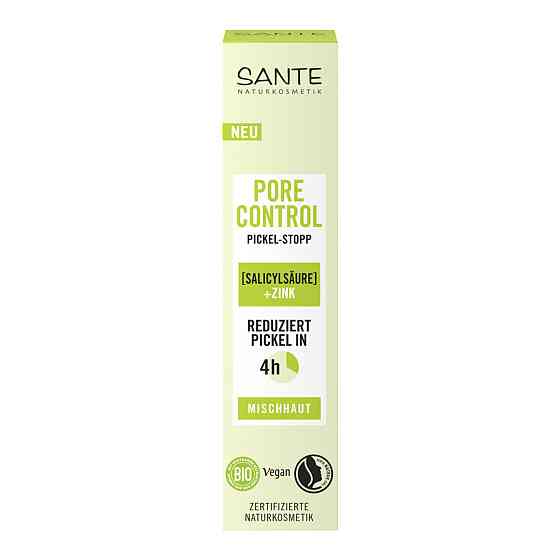 БИО-Средство от прыщей быстрого действия Pore Control антибактериальное с Цинком SANTE 15 мл Киев