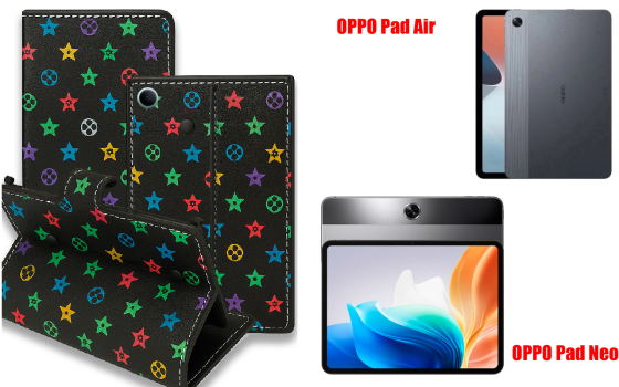 Книжка-трансформер для планшета Oppo Pad Air, Pad Neo, колір Black Lyi Black Київ