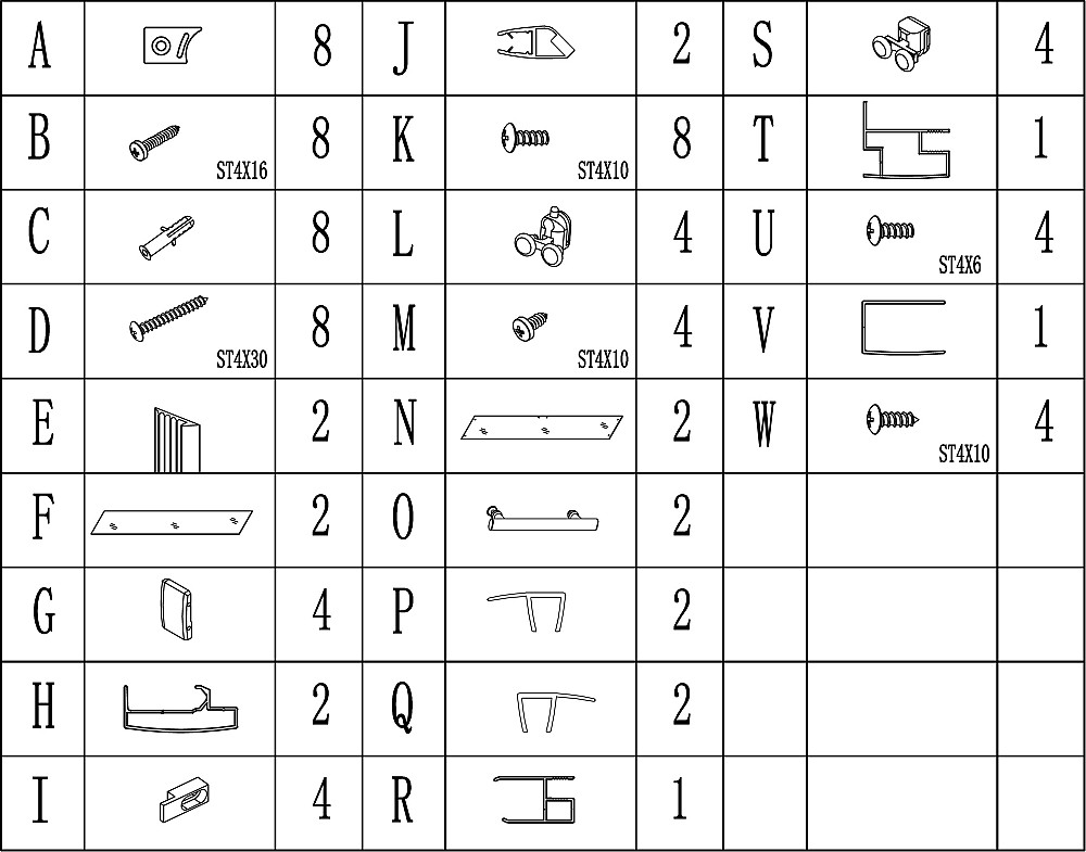 Шторка для ванної BRDA 170FS BRAVO (2уп.) Тернопіль - фото 6