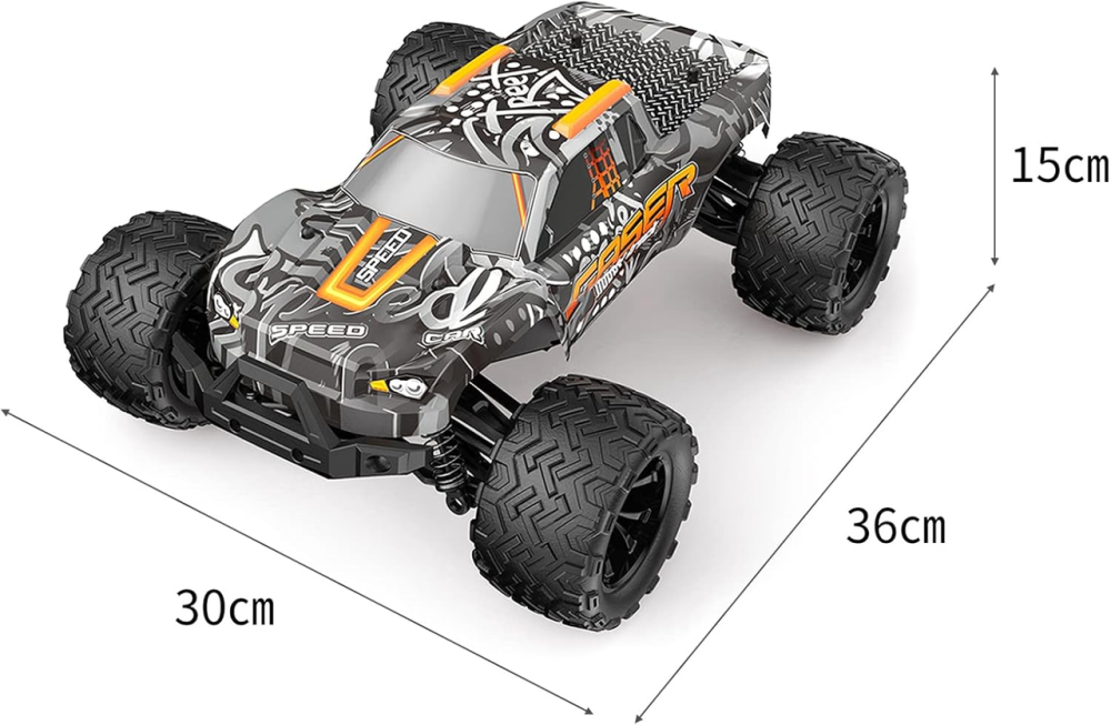 Монстр-трак RC машина GoolRC 1:14 🚗 безщіткова 4WD, 40 км/год, 2.4GHz, позашляховий монстр-трак на пульті Київ - фото 8