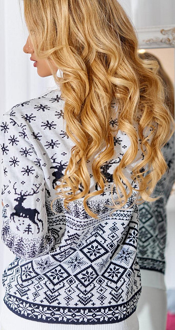 Свитер с оленями (46) Киев - изображение 3