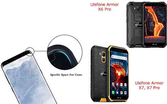 Захисне скло HyperGlass Pro для Ulefone Armor X6 Pro, X7, X7 Pro – максимальна чутливість та захист Київ