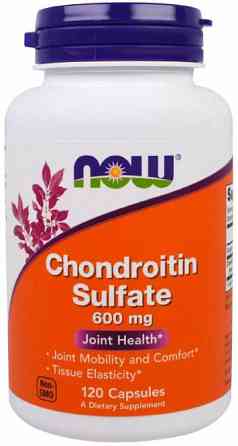 Хондроїтин сульфат Now Foods Chondroitin Sulfate 600 мг 120 капсул Київ