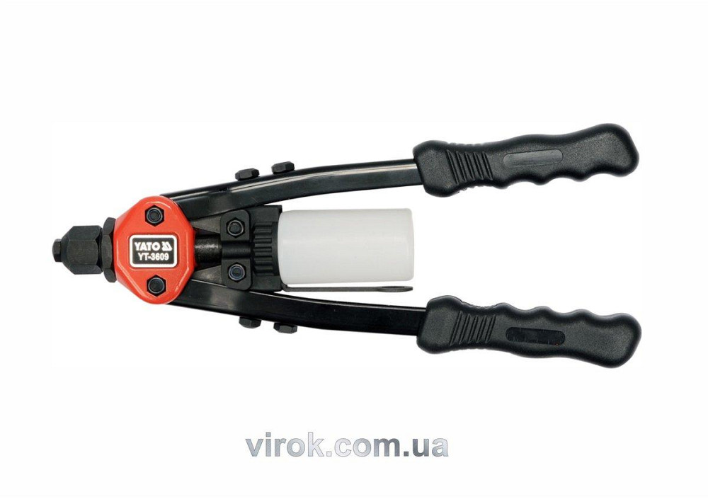 Заклепочник дворучний YATO для нітів Ø=3,2; 4; 4,8; 6; 6,4 мм, l= 330 мм [16] Одесса - изображение 1