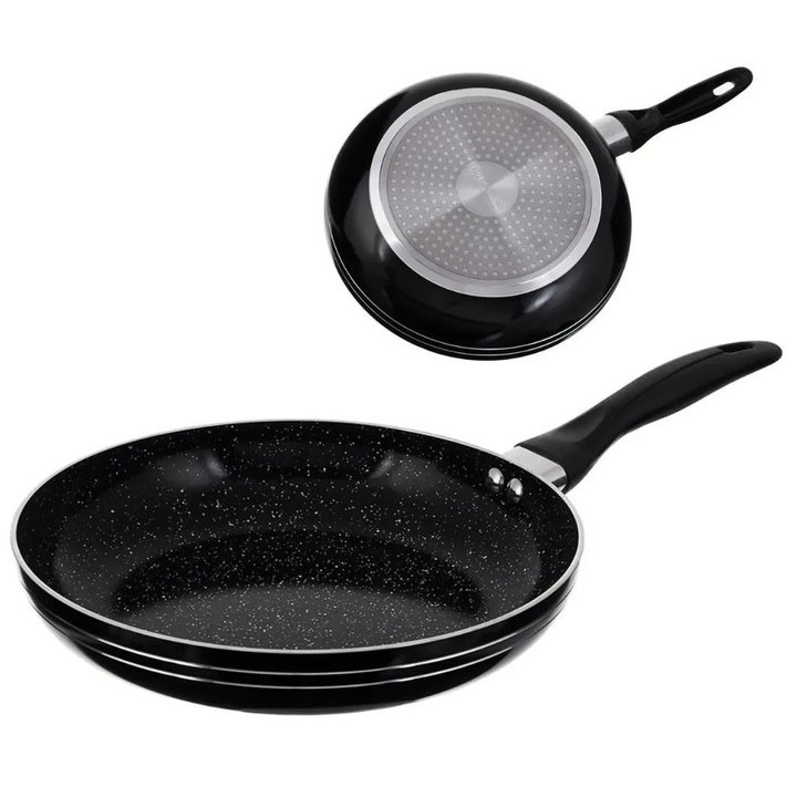 Легкая в использовании сковорода UNIQUE UN-5153 22 см, Антипригарная сковорода без масла BO-36 Львов - изображение 2