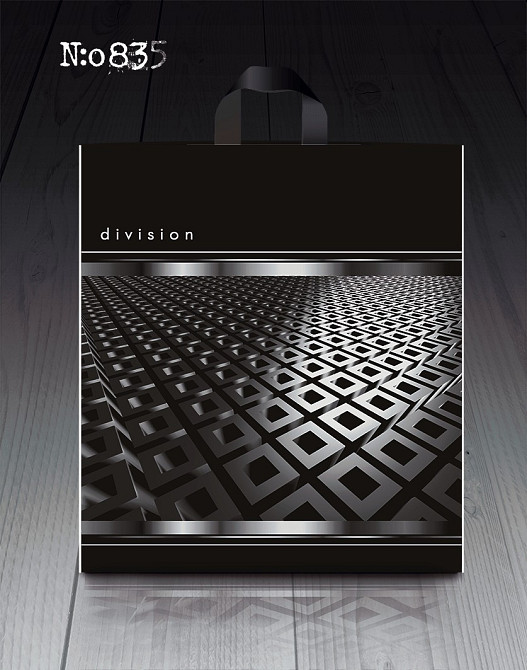 Пакет із петльовою ручкою середній щільний ламінований "Дівиж 835" (40х45+3) 95 мк КВС (50 шт) Харків - фото 2