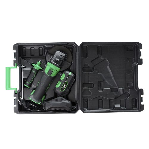 Шліфмашина кутова щіткова акумуляторна d125мм + кейс 20AG APRO Житомир - фото 8