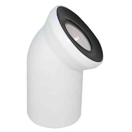 Коліно Waterstal WC Ø110/45° (000018047) Київ