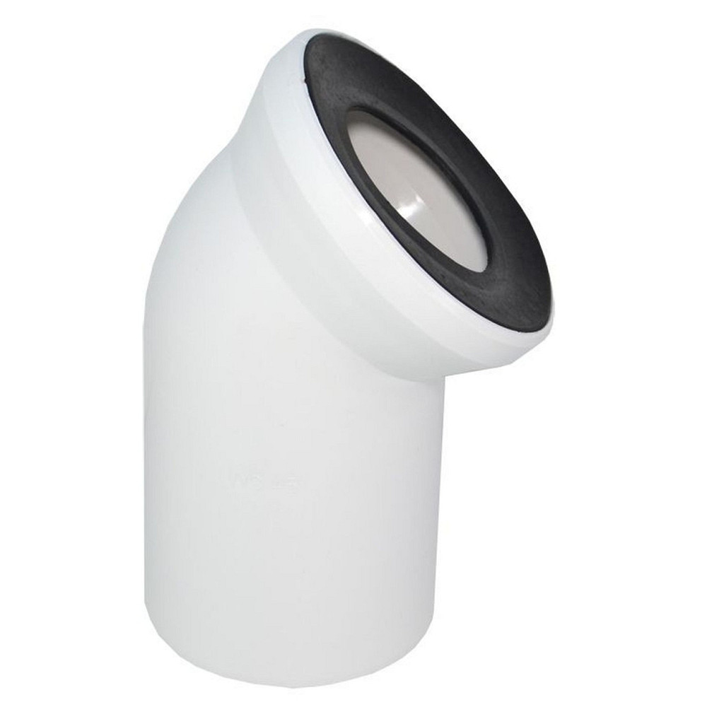 Коліно Waterstal WC Ø110/45° (000018047) Київ - фото 1