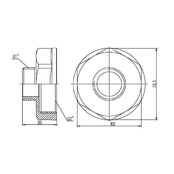 Перехід Thermo Alliance Forte 2" ВН SF3605025 Київ