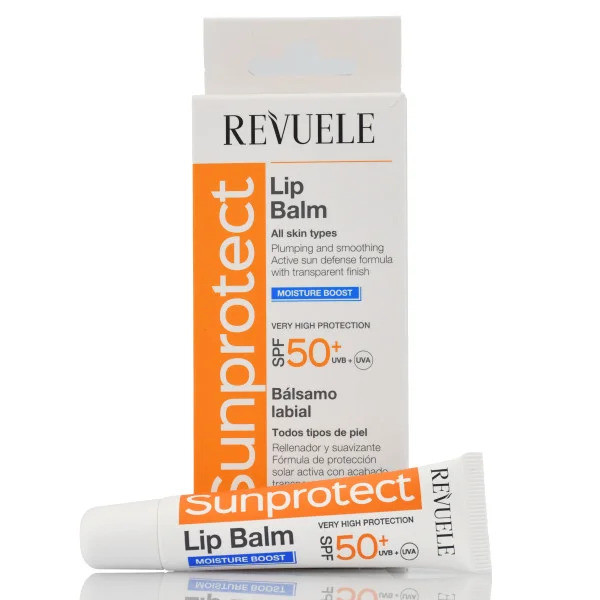 Бальзам для губ Зволожуючий з SPF50+ Sunprotect Revuele 15 мл Київ - фото 4