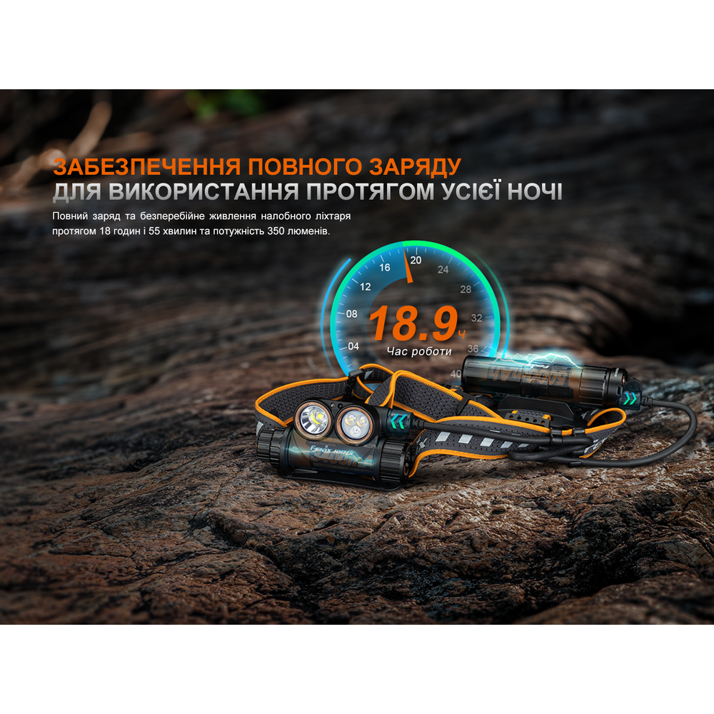 Подовжувач живлення Fenix ​​ARB-LP21 для ліхтаря HM75RSE + Power Bank Вінниця - фото 9