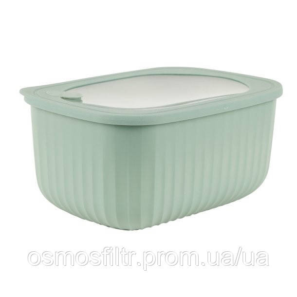 Набор контейнеров для хранения Axentia зеленые 4 шт Пластик с вентиляционным отверстием (135984) Киев - изображение 8
