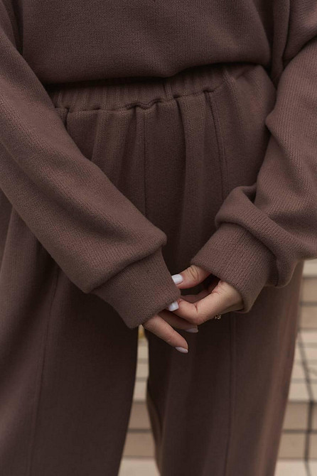 Женский теплый базовый костюм двойка из двухсторонней ангоры Одесса - изображение 7