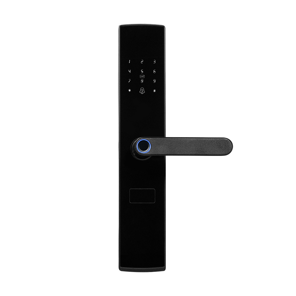 Замок біометричний автономний Trinix TRL-7704WF Black L/R з Wi-Fi, зчитувачем відбитків пальців і карт Mifare (65-00085) Киев - изображение 12