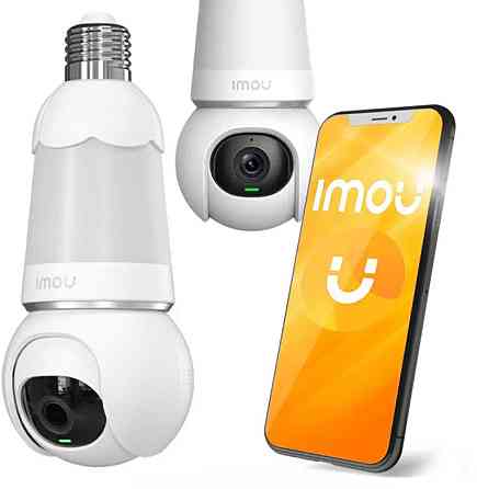 IP камера-лампочка Imou IPC-S6DP-5M0WEB-E27 white Харків