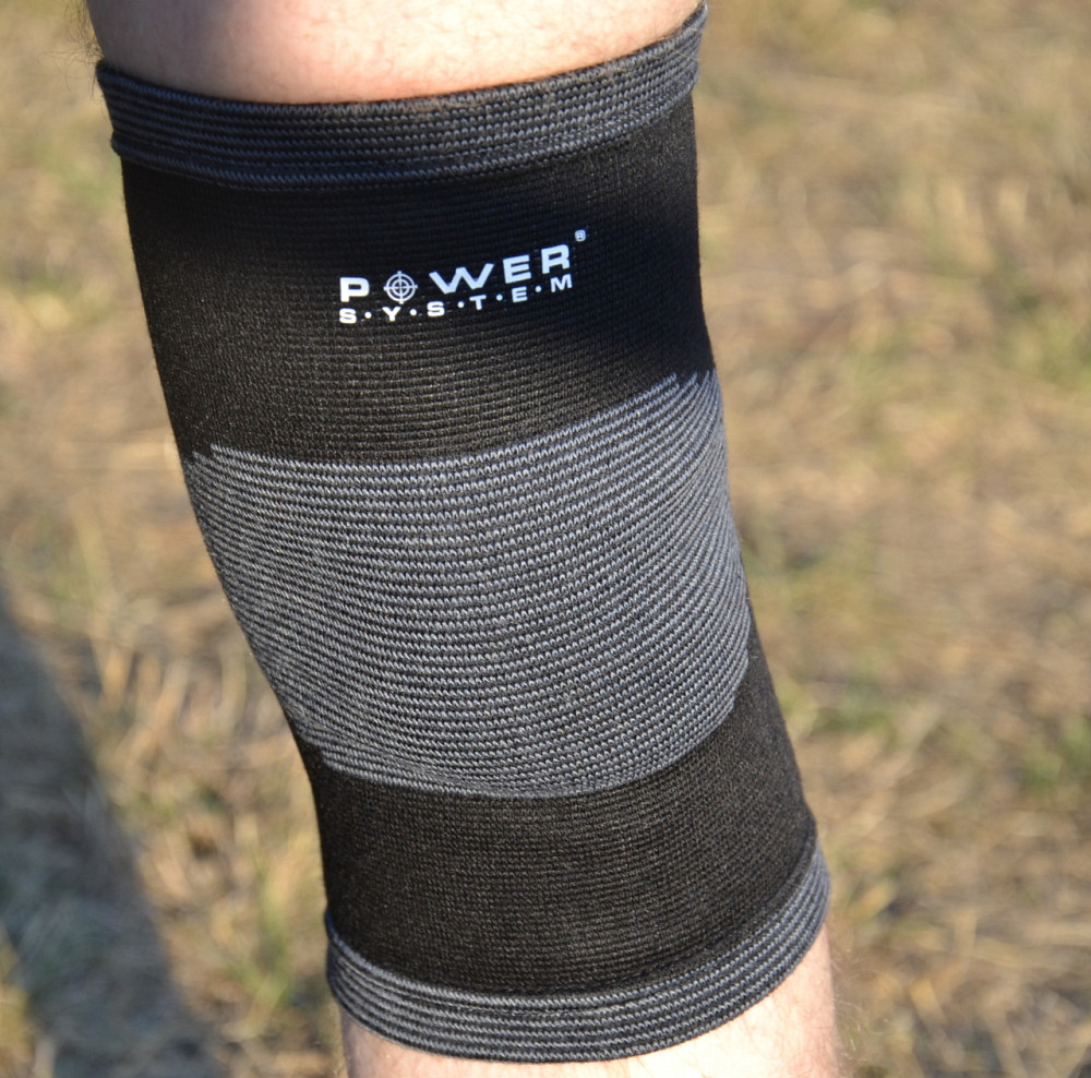 Наколінники Power System PS-6002 Knee Support Black/Grey (пара) M Київ - фото 9
