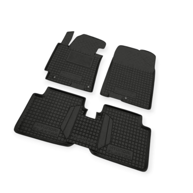 Коврики Хюндай elantra 2014-2015 борт 2,5см, с перемычкой салона Мукачево - изображение 1