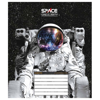 Зошит Школярик Space singularity 12 аркушів лінія (012-3384L) Вінниця - фото 1