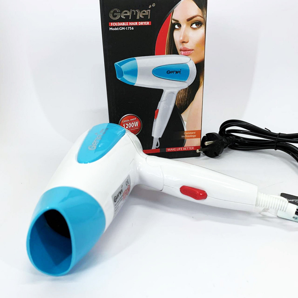 Портативный фен для сушки, Профессиональный фен для объема волос с регулируемой температурой CF-19 Львов - изображение 10