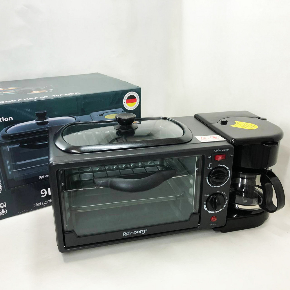 Электрическая печь для дачи, Многофункциональная печь с антипригарным покрытием, Мини печка для дачи IH-77 Львов - изображение 7