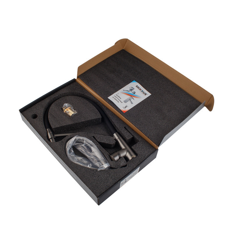 Змішувач для кухні Mixxus Premium ROSSI 017 GRAPHITE  ( 16695 ) Харків - фото 4