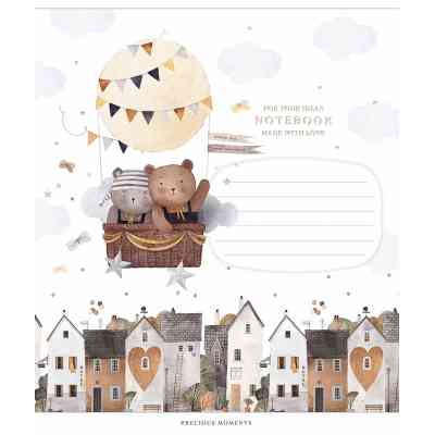 Зошит Школярик Precious moments 12 аркушів коса лінія (012-3506C) Вінниця