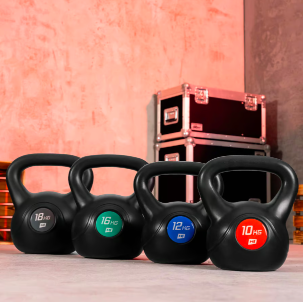 Гиря вінілова Hop-Sport 18кг HS-PB0018KB Київ - фото 5