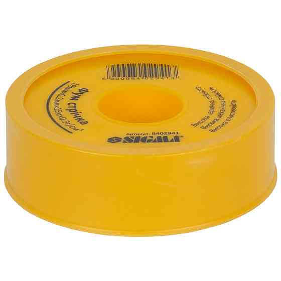 Фторопластовая (ФУМ) лента 0.2мм×19мм×15м SIGMA (8402941) Ровно