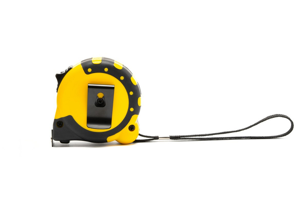 MASTERTOOL Рулетка MASTERTOOL 5 м×25 мм з магнітами 2 фіксатори кнопка STOP покриття TPR нейлон Киев - изображение 3