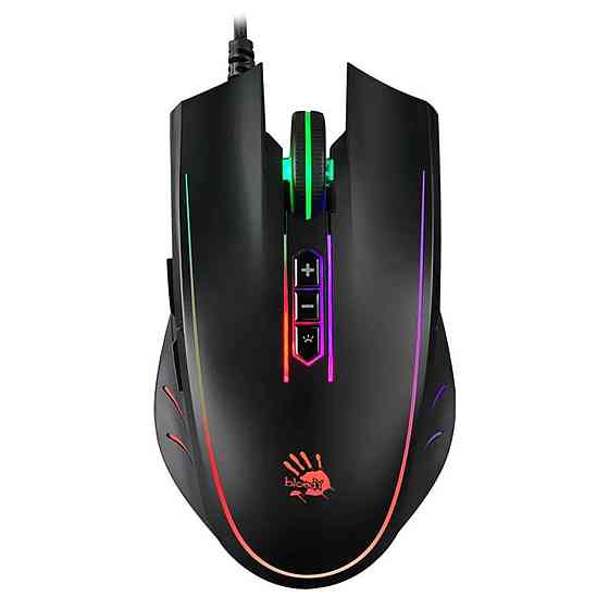 Миша A4Tech Q81 Bloody Neon XGlide Curve Black Чорний Харьков