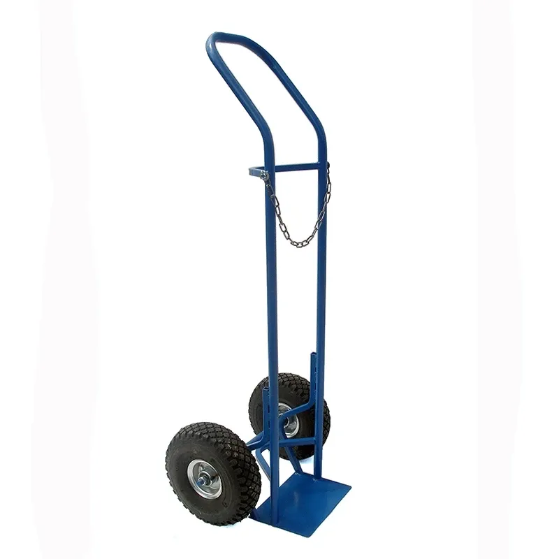 Тележка ТКК-300КНП для баллонов CO₂, кислорода, аргона, гелия — грузовая, усиленная, колеса 300 мм Харьков - изображение 2